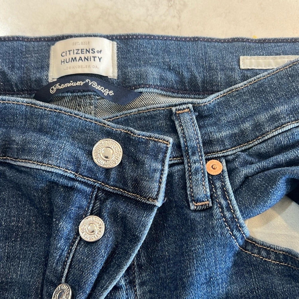Women’s size 30 citizens of humanity, straight leg, vintage